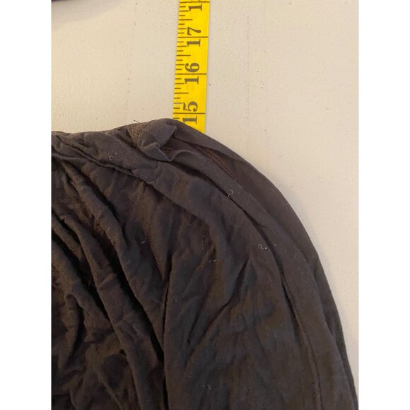 Lia kes New York Metal Rebel Dress Black Super Long Sequined Sleeves Large - Picture 10 of 10